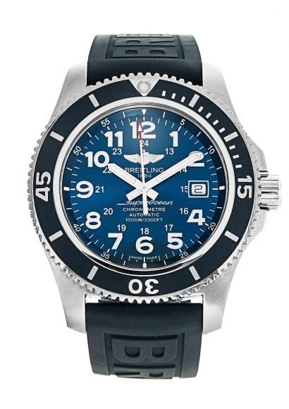 breitling super ocean rubber caoutchouc a17392|Breitling Superocean Ii A17392 .